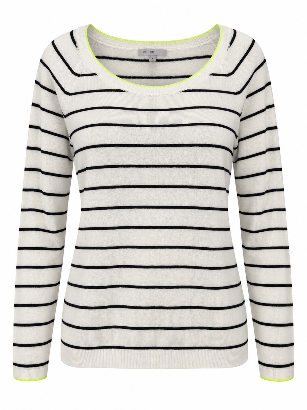 Gap Wool Blend Striped Scoop Neck Sweater - Size M